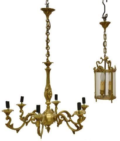 (2) FRENCH GILT METAL