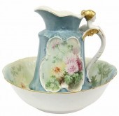 (2) FRENCH LIMOGES HAND-PAINTE