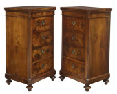 (2) FRENCH LOUIS PHILIPPE BURL