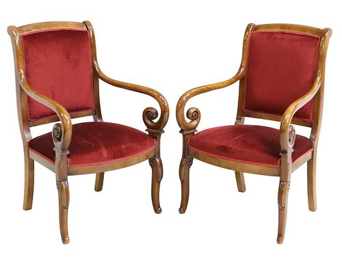(2) FRENCH LOUIS PHILIPPE STYLE