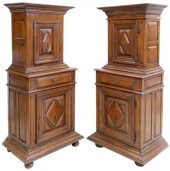 (2) FRENCH LOUIS XIII STYLE WA