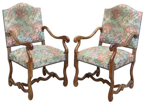 (2) FRENCH LOUIS XIII STYLE