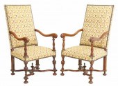 (2) FRENCH LOUIS XIII STYLE HI