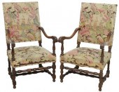 (2) FRENCH LOUIS XIII STYLE HI