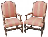 (2) FRENCH LOUIS XIII STYLE UP