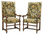 (2) FRENCH LOUIS XIII STYLE UP