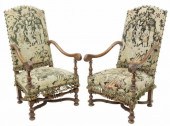 (2) FRENCH LOUIS XIII STYLE TA