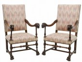 (2) FRENCH LOUIS XIII STYLE LI