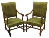 (2) FRENCH LOUIS XIII STYLE OA