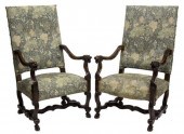 (2) FRENCH LOUIS XIV STYLE HIG