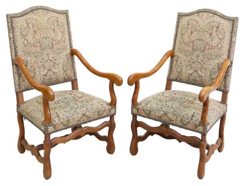 (2) FRENCH LOUIS XIV STYLE