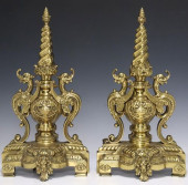 (2) FRENCH LOUIS XIV STYLE GIL