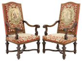 (2) FRENCH LOUIS XIV STYLE NEE