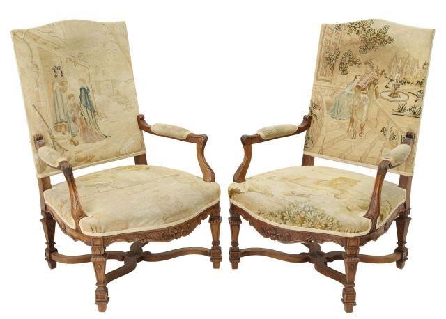 (2) FRENCH LOUIS XIV STYLE