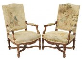 (2) FRENCH LOUIS XIV STYLE NEE