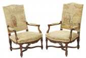 (2) FRENCH LOUIS XIV STYLE NEE