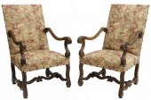 (2) FRENCH LOUIS XIV STYLE HIG