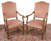 (2) FRENCH LOUIS XIV STYLE HIG