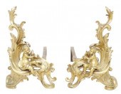 (2) FRENCH LOUIS XV STYLE BRON