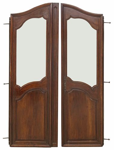 (2) FRENCH LOUIS XV STYLE CARVED