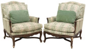 (2) FRENCH LOUIS XV STYLE CARV