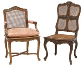 (2) FRENCH LOUIS XV STYLE CANE