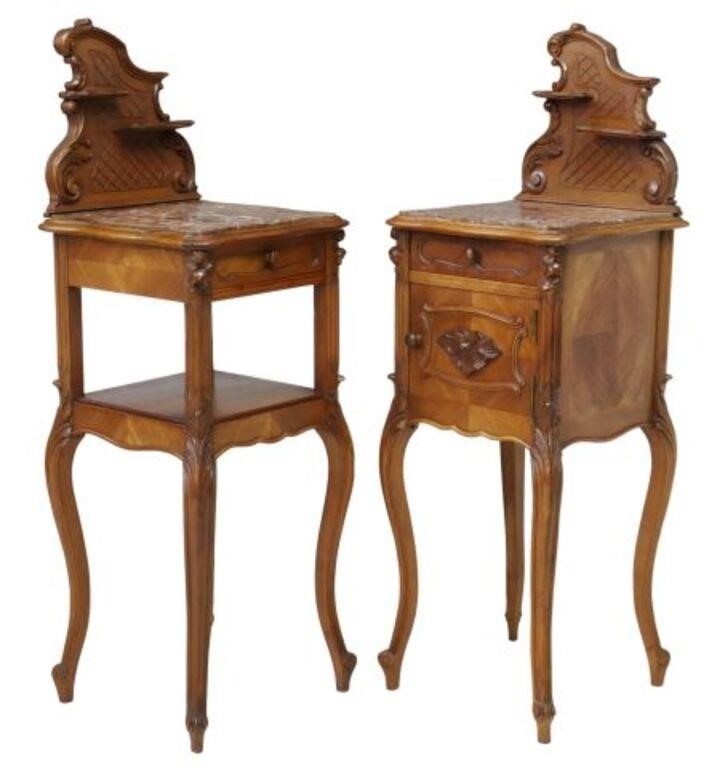 (2) FRENCH LOUIS XV STYLE