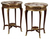 (2) FRENCH LOUIS XV STYLE ORMO