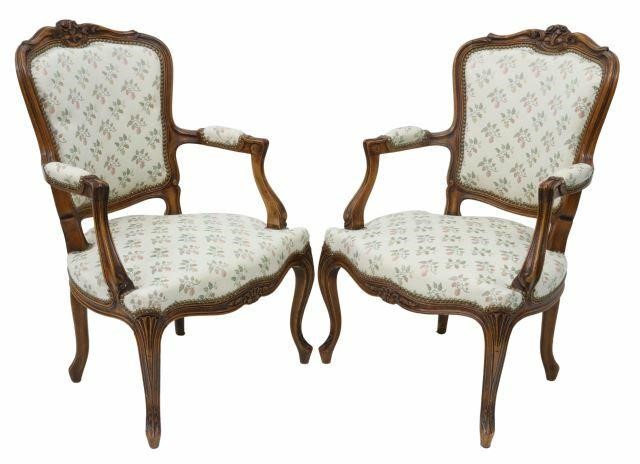 (2) FRENCH LOUIS XV STYLE