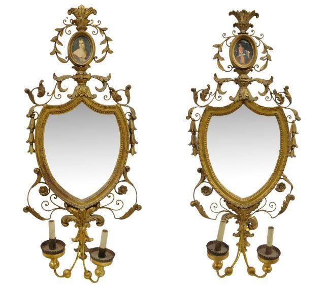 (2) FRENCH LOUIS XV STYLE