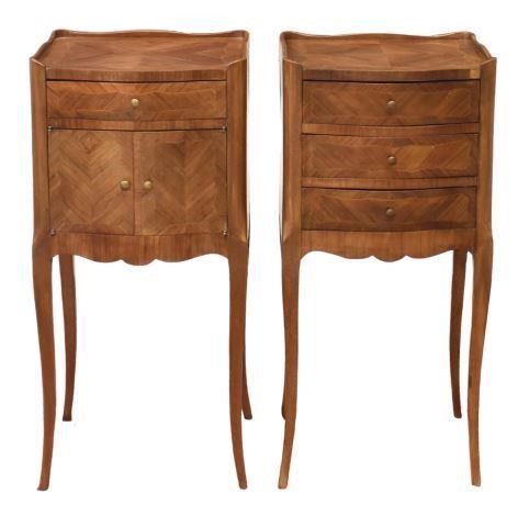 (2) FRENCH LOUIS XV STYLE