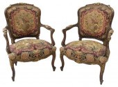 (2) FRENCH LOUIS XV STYLE NEED