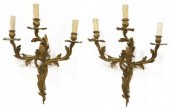 (2) FRENCH LOUIS XV STYLE THRE