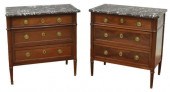 (2) FRENCH LOUIS XVI 18/19THC