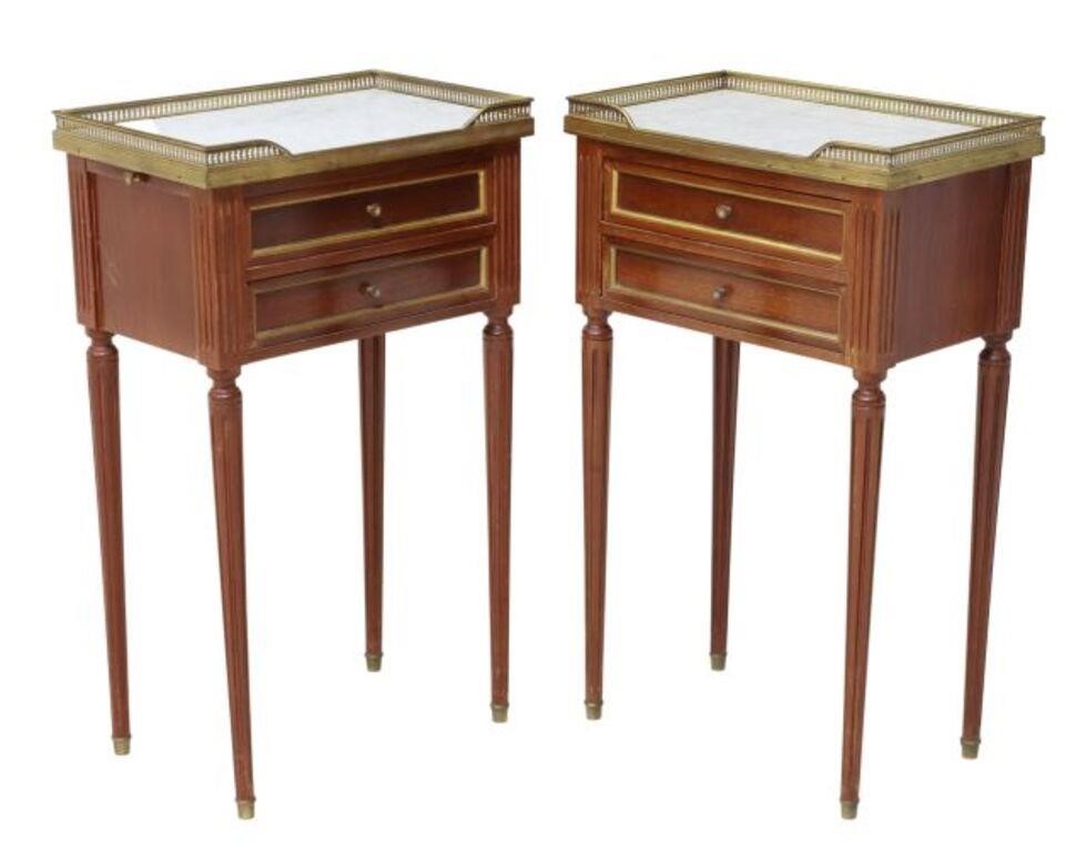 (2) FRENCH LOUIS XVI STYLE