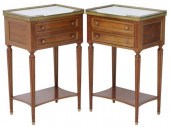 (2) FRENCH LOUIS XVI STYLE MAH