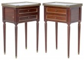 (2) FRENCH LOUIS XVI STYLE MAH