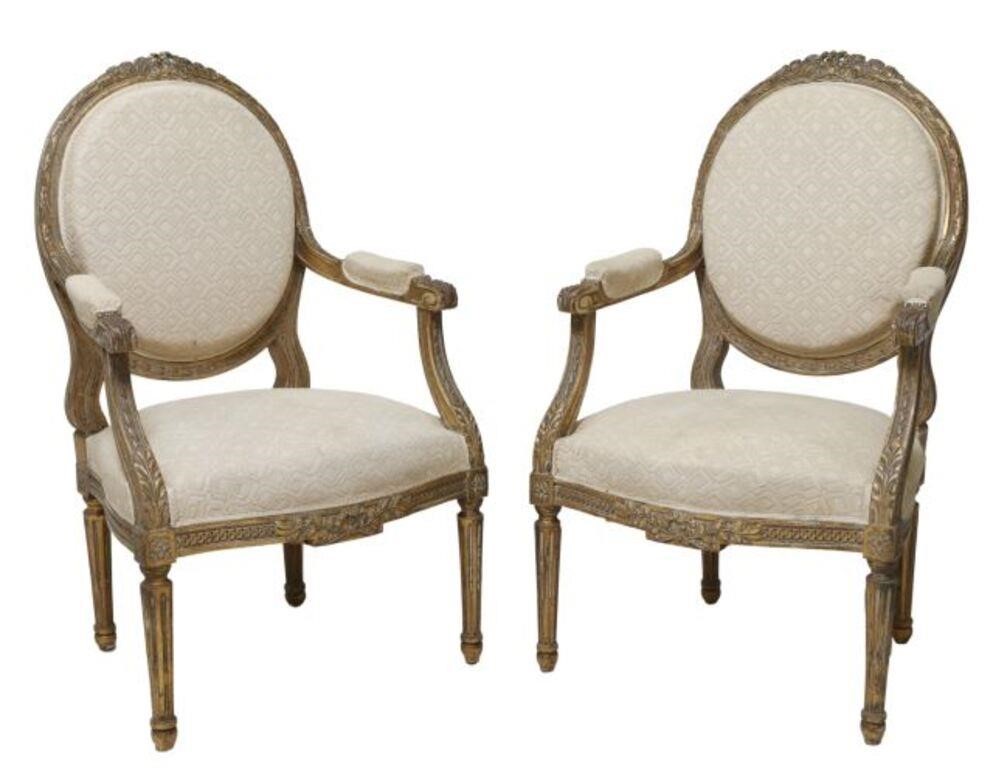 (2) FRENCH LOUIS XVI STYLE