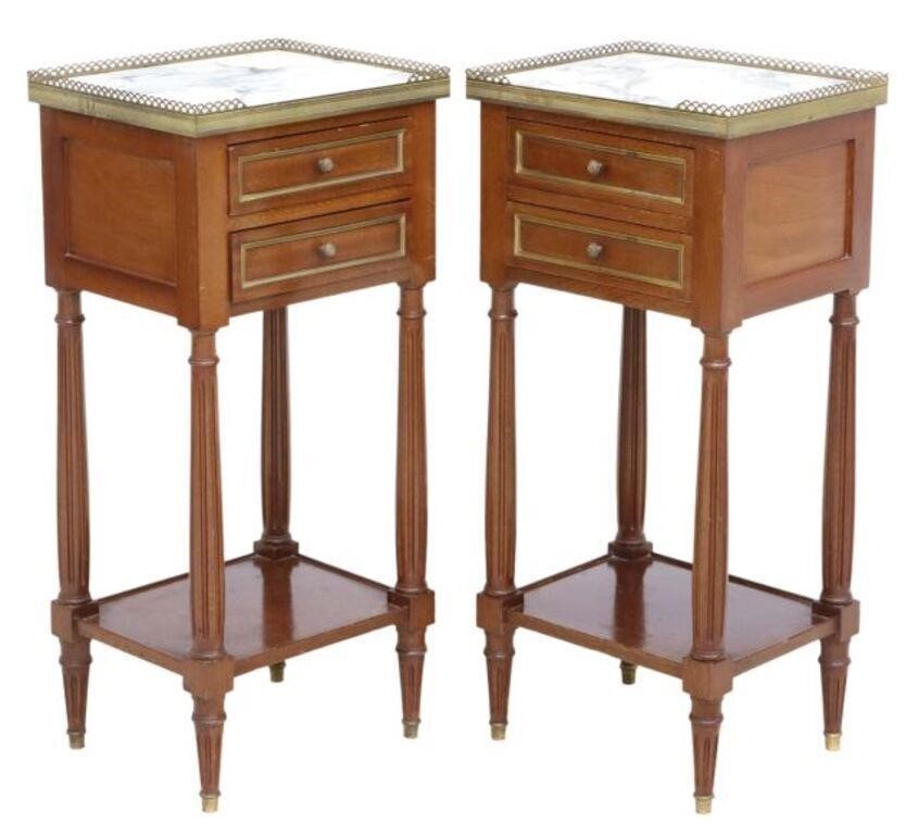 (2) FRENCH LOUIS XVI STYLE