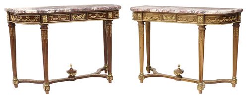 (2) FRENCH LOUIS XVI STYLE