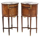 (2) FRENCH LOUIS XVI STYLE MAR