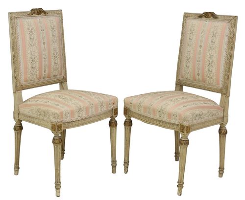 (2) FRENCH LOUIS XVI STYLE PAINT