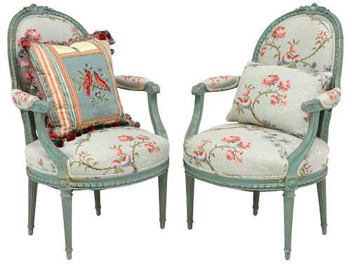 (2) FRENCH LOUIS XVI STYLE