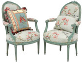 (2) FRENCH LOUIS XVI STYLE PAI