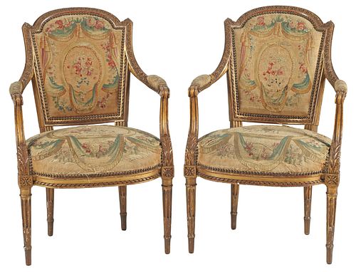 (2) FRENCH LOUIS XVI STYLE