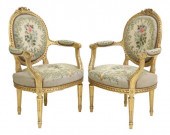 (2) FRENCH LOUIS XVI STYLE GIL