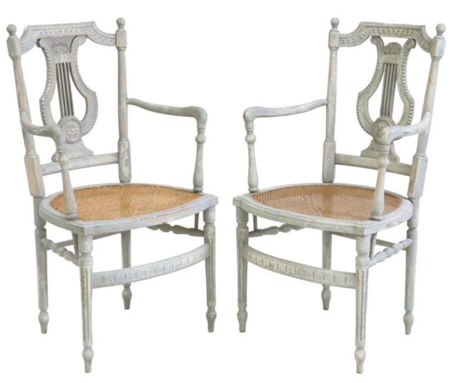 (2) FRENCH LOUIS XVI STYLE