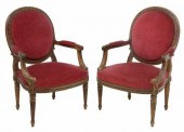2) FRENCH LOUIS XVI STYLE MEDA