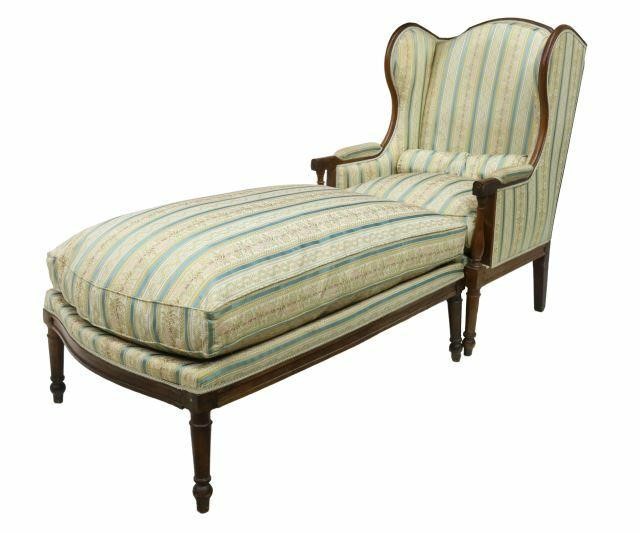 (2) FRENCH LOUIS XVI STYLE WALNUT