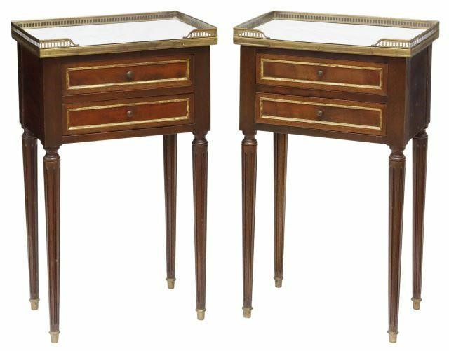 (2) FRENCH LOUIS XVI STYLE